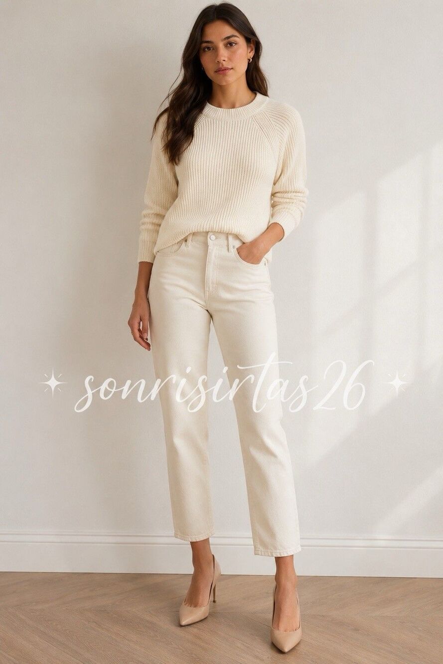Veronica Beard Merino Wool Raglan Sweater XS Ivory Quiet Luxury Hidden Button